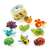 Djeco Little Memo game pieces featuring colorful animal and insect figures
