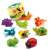 Djeco Little Memo memory game with garden animal figurines