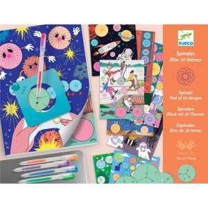 Kreatives Spiel mit Djeco-Spiralen, Themen für jedermann