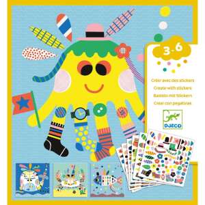 Creative Djeco Collage Set - Морски животни