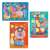 Djeco Color Stop stencil coloring set with tightrope walker, giraffe, lion, birds, and balloons