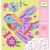 Djeco Glitter Coloring - Tiny Wings - packaging and example