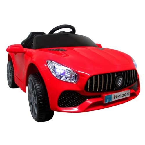 R-Sport Cabrio B3 Elektromos autó hang- és fényeffekttel + távirányító 6V #piros