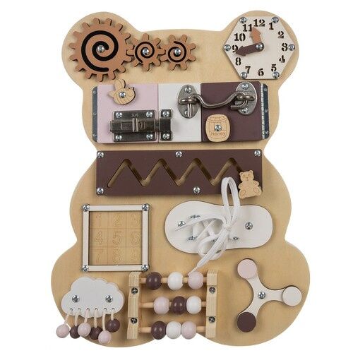 Kruzzel Matato board with teddy bears, 14 in 1 128935835