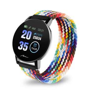 Media-tech okosóra activeband thaiti MT871 smartwatch with colorful braided strap - Smartwatch