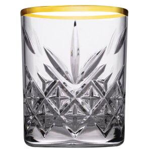 Pasabahce Timeless vodkás pohár szett 62 ml 4 darabos arany 145516786 - Pasabahce