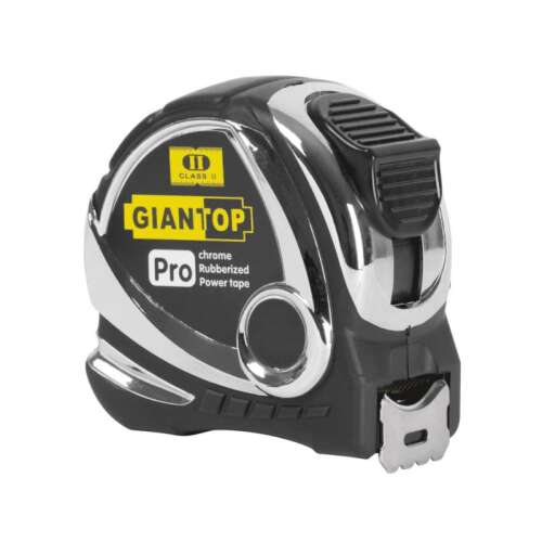 Giant Top Pro 2m mérőszalag, krómozott gumírozott mérőszalag - Mérőszalag