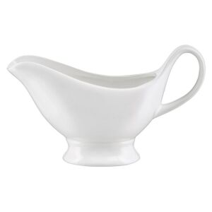 Fehér porcelán szószkiöntő fogantyúval, Ambition Kubiko kollekció - Kancsó