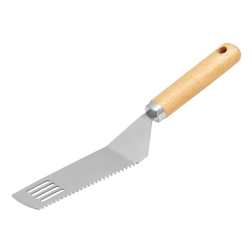 Ambition Natural Rozsdamentes Acél Fogazott Spatula - 27 cm 137439217