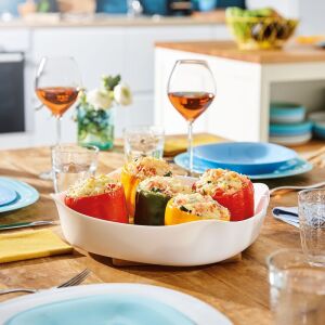 Luminarc Smart Cuisine Carine sütőtál töltött paprikával - Luminarc
