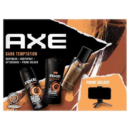 Pachet cadou Axe Premium cu suport pentru telefon