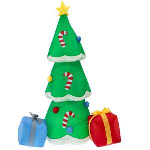 Inflatable Christmas tree with presents, 180cm tall, outdoor decoration - Outdoor Christmas decoration