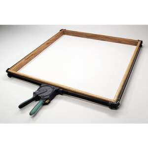 Wolfcraft 3681000 Zaciskacz do ramy z paskiem jednoręczny, trzymający drewniany ramę razem - Dokręcanie