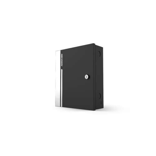 Система за контрол на достъпа Hikvision DS-K2801, черен метален корпус с ключалка