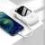 Baseus Qpow Pro Powerbank USB-C kábellel USB-C 2xUSB 20000mAh 20W fehér (PPQD060202) 76191010