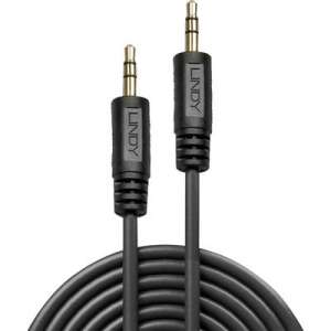 Audio kábel Jack 3,5 mm Lindy, 2 m, čierny - Káble a príslušenstvo