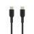 Vorderansicht des Belkin BOOST CHARGE USB-C zu USB-C Kabels, 1 Meter, schwarz