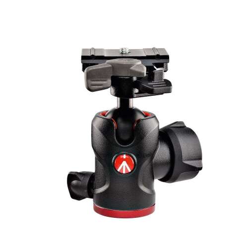 Manfrotto 494 Kugelkopf mit RC2 Schnellwechselplatte, schwarz
