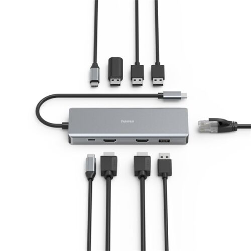 Hama FIC USB 3.1 TYPE-C, 9IN1 Docking