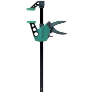 Wolfcraft EHZ Easy 75-300 Einhand-Spannzange, grün, 90 kg Spannkraft - Wolfcraft