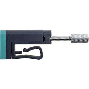 Wolfcraft KS24 Kantenspanner, 24 mm Spannweite, zum Spannen von Kanten oder Flächen, Zubehör für Schienenklemmen - Wolfcraft