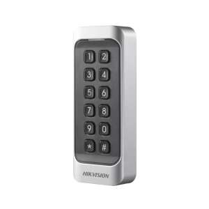 Hikvision DS-K1107AMK RFID card reader and keypad, silver, access control system - Hikvision Access control system