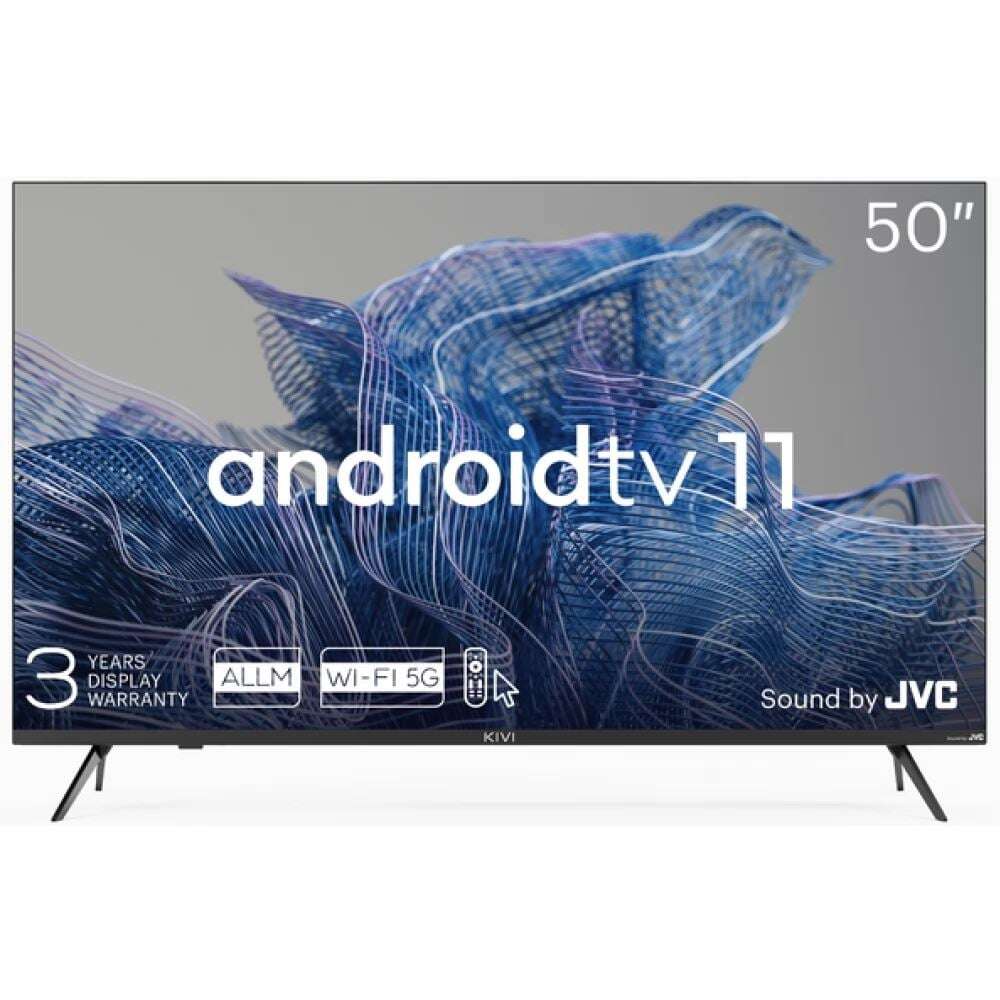 Kivi 50" 50u750nb led smart televízió, 127 cm, ultra clear, android 