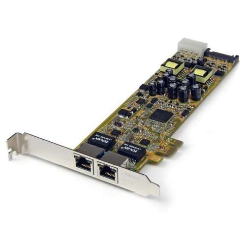 StarTech.com 2 portos Gigabit PoE PCIe Hálózati kártya, ST2000PEXPSE - Hálózati kártya
