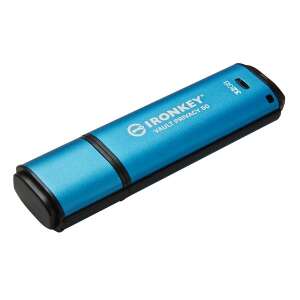 Kingston IronKey Vault Privacy 50 32GB USB pendrive, kék - Kingston