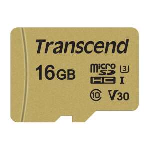 Transcend 16GB microSDHC Class 10 U3 V30 memóriakártya - Transcend