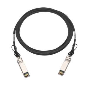 QNAP SFP+ 10GbE Direct Attach Kabel 3m, CAB-DAC30M-SFPP, schwarz, 3 Meter - QNAP
