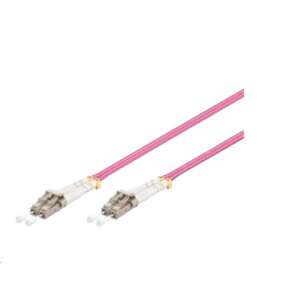 Gigalight Duplex OM4 LC-LC optikai patch kábel, 50/125 mikron, 5 méter, LSZH - Optikai kábel