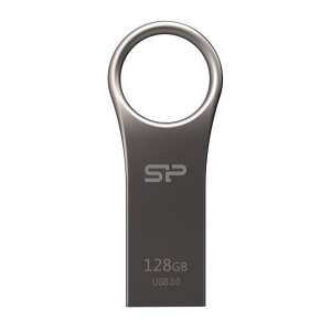 Silicon Power Jewel J80 128GB USB 3.0 titánium pendrive - Pendrive