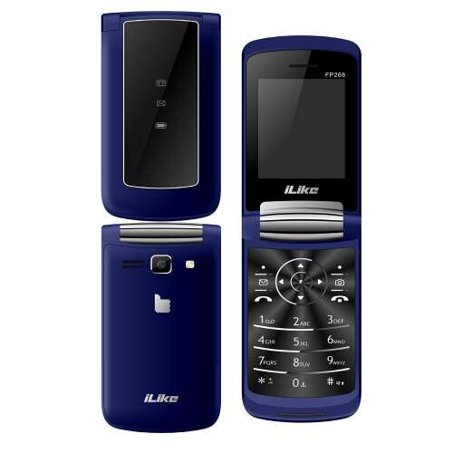 iLike FP-268 DUAL SIM Klasszikus Telefon, 2.4", Kék