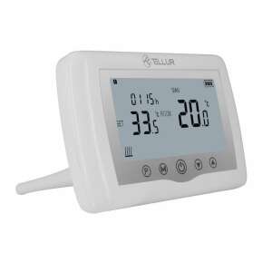 Tellur intelligenter Thermostat, weiß, TLL331151, Vorderansicht - Raumthermostate