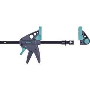 Wolfcraft PRO 65-150-W Werkbankzwinge, 120 mm Spannweite, für Holzbearbeitungsprojekte - Wolfcraft