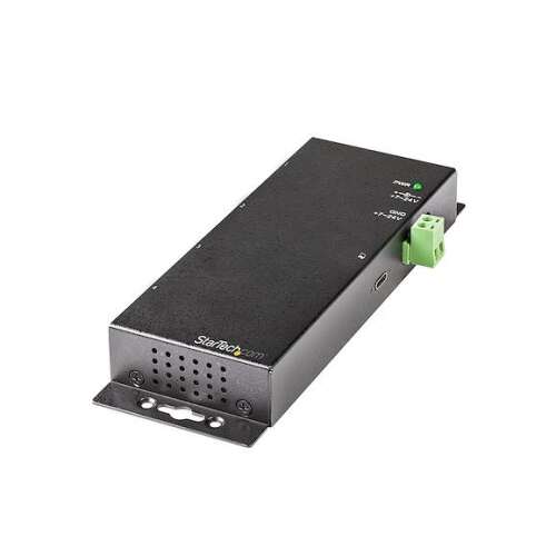 StarTech.com 4 portos ipari USB hub - Fém ház