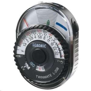 Sekonic L-208 TwinMate Fénymérő - Beeső és Visszavert Fénymérés