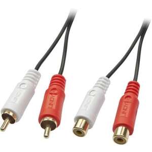 Kabel Lindy RCA (Cinch) x2 - RCA (Cinch) x2 10m czarny (35674) 76209452 - Kabel RCA