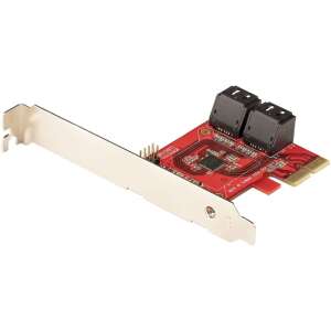 StarTech.com 4x SATA bővítő kártya PCIe (4P6G-PCIE-SATA-CARD) 76210033 