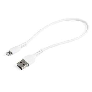 StarTech.com 30cm fehér USB-A - Lightning adat- és töltőkábel - Lightning kábel