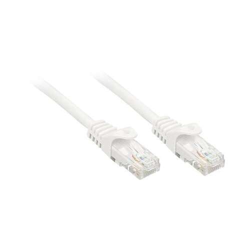 Lindy Rj45/Rj45 Cat6 0.5m sieťový kábel Biela 0,5 m U/UTP (UTP) (48201) 76210927