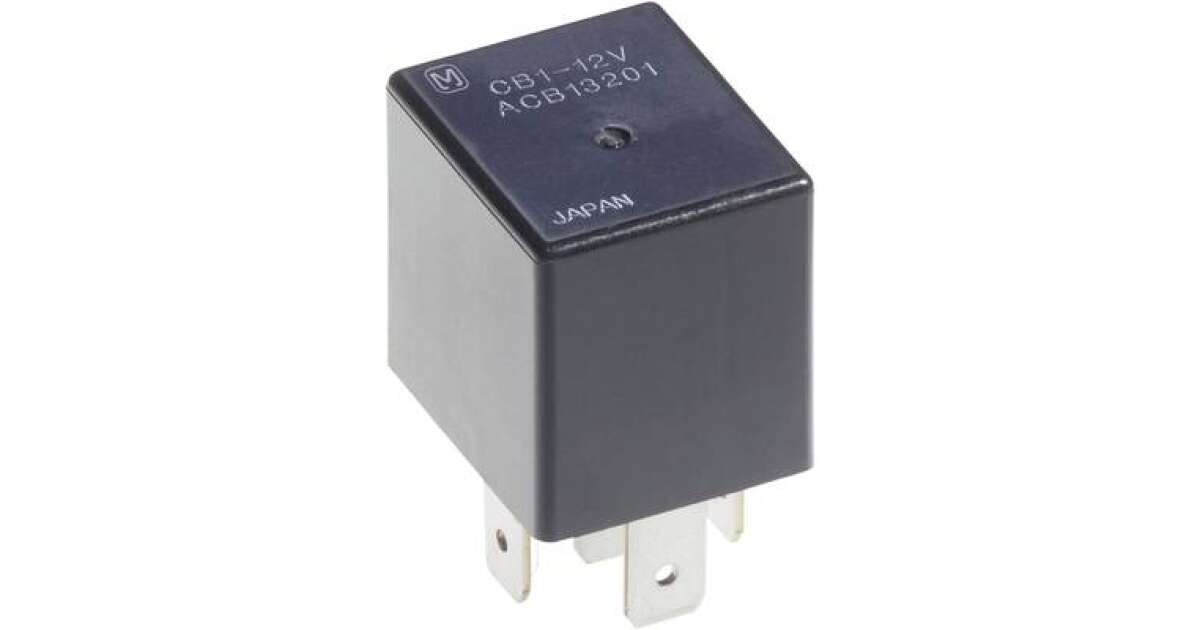 Autó Relé, CB 1U 12V NO40A NC30A - Foto 9