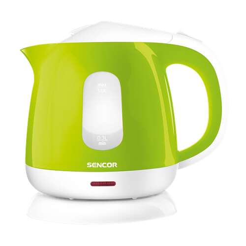 Sencor SWK1011GR zöld elektromos vízforraló, 1 literes kapacitás