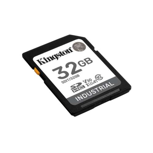 Kingston 32GB SDHC ipari Class 10 U3 V30 A1 memóriakártya