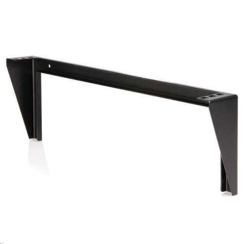 StarTech.com 1U fali szerelhető rack konzol, RK119WALLV, fekete fém, szerver rack szereléshez - Rack szekrény kiegészítő