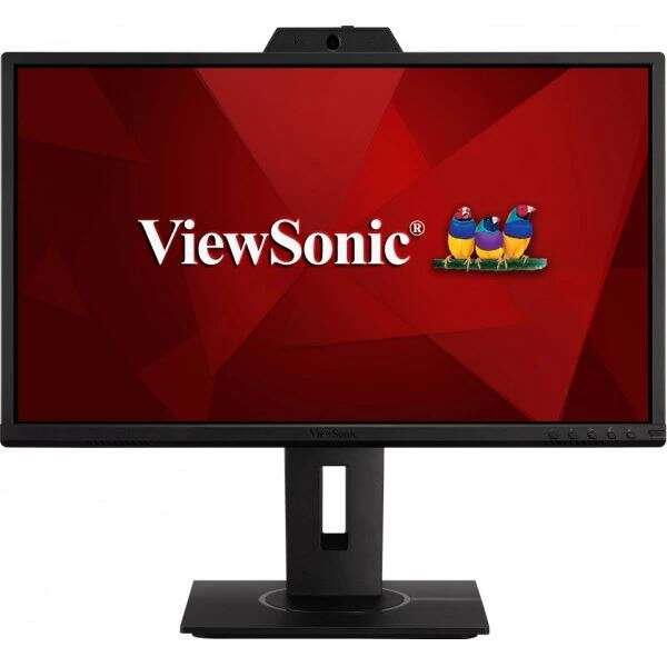 24" viewsonic vg2440v lcd monitor fekete