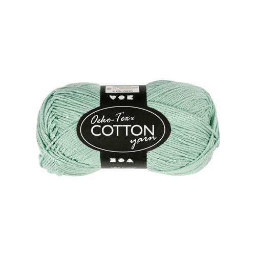 Pamutfonal, mentazöld, 50gr, 170m 76236292