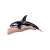 Mojo Tengeri élet Orca nagy 387276, fekete-fehér gyilkos bálna figur, méret összehasonlítás