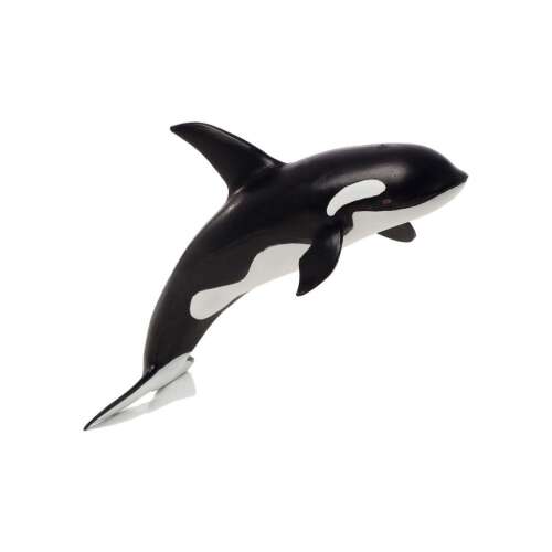 Mojo Tengeri élet Orca groß 387276, schwarz-weiße Killerwal-Figur